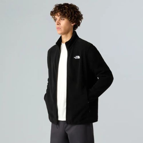Pánska fleecová mikina The North Face Glacier Fleece black