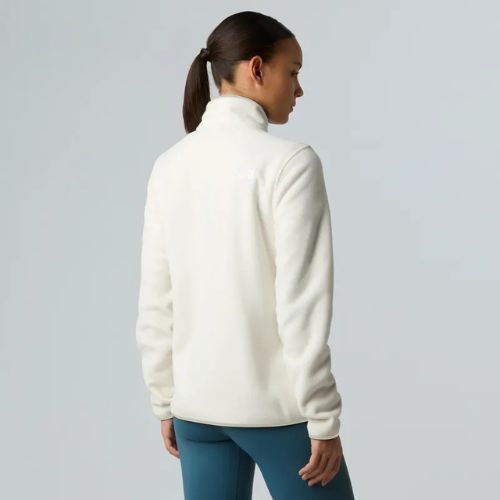 Dámska fleecová mikina The North Face Glacier Fleece 1/4 Zip white dune