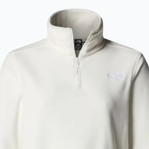 Dámska fleecová mikina The North Face Glacier Fleece 1/4 Zip white dune