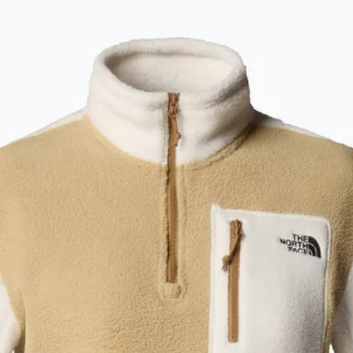 Dámská mikina The North Face Yumiori 1/4 Zip khaki stone/white dune/utility brown