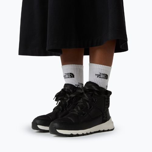 Dámske snehule The North Face Thermoball Lace Up Luxe Wp black/asphalt grey