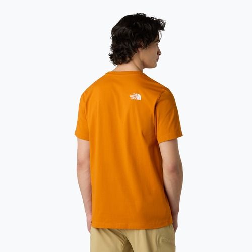Pánske tričko The North Face Simple Dome agate orange