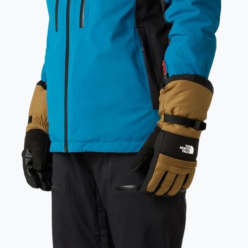 Pánske lyžiarske rukavice The North Face Montana Ski utility brown