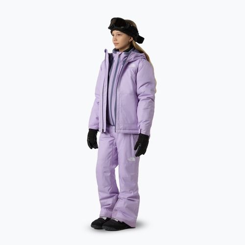 Detské lyžiarske nohavice The North Face Freedom Insulated lite lilac