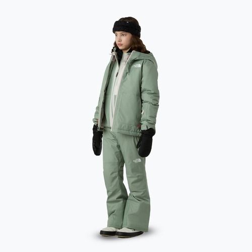 Detské lyžiarske nohavice The North Face Freedom Insulated slate moss