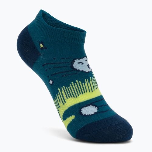 Detské ponožky SKECHERS 1/2 Terry Low Cut 6 párov teal