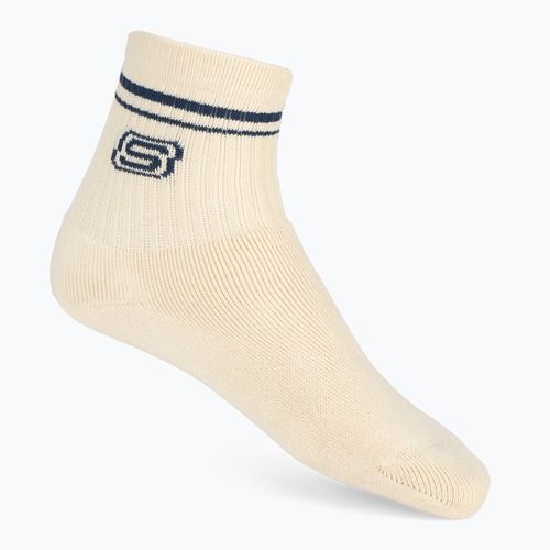 Detské ponožky SKECHERS Full Terry Low Crew 3 páry white/blue