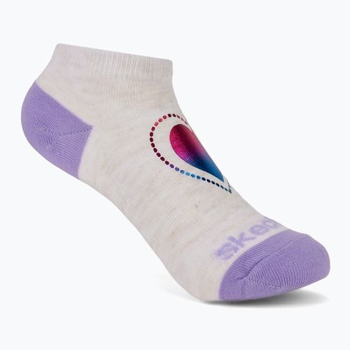 Detské ponožky SKECHERS Non Terry Low Cut 6 párov purple