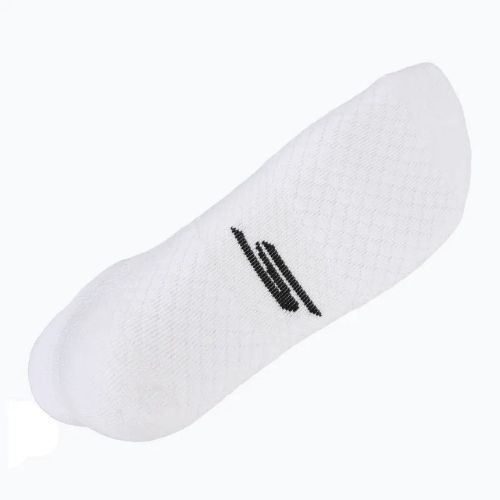 Pánske ponožky SKECHERS Extended Terry Low Cut 3 páry white/black