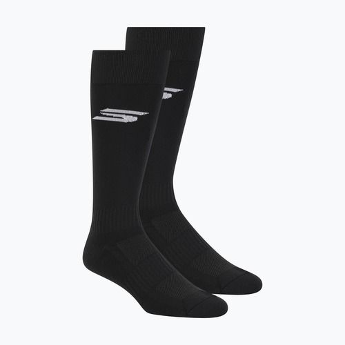 Pánske ponožky SKECHERS 1/2 Terry Over The Knee 2 páry black
