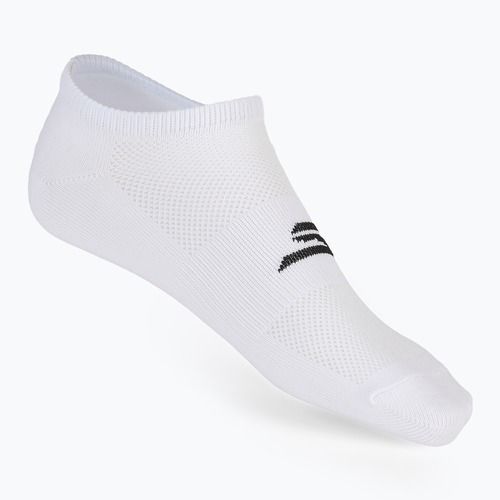 Pánske ponožky SKECHERS Microfiber Non Terry No Show 3 páry white traditional