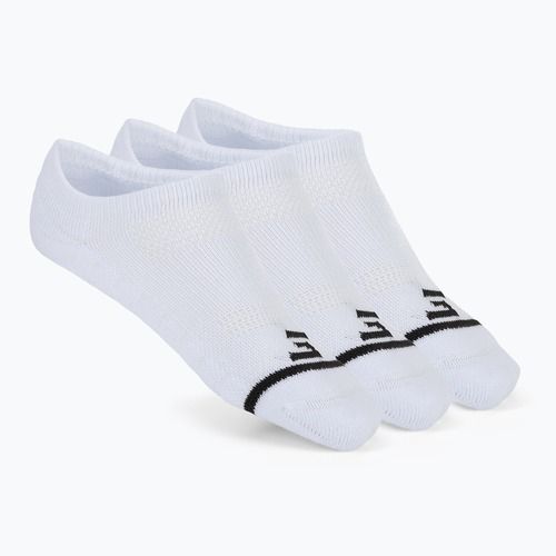 Dámske ponožky SKECHERS 1/2 Terry No Show 3 páry white traditional