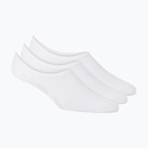 Dámske ponožky SKECHERS Non Terry No Show Liner 3 páry white traditional