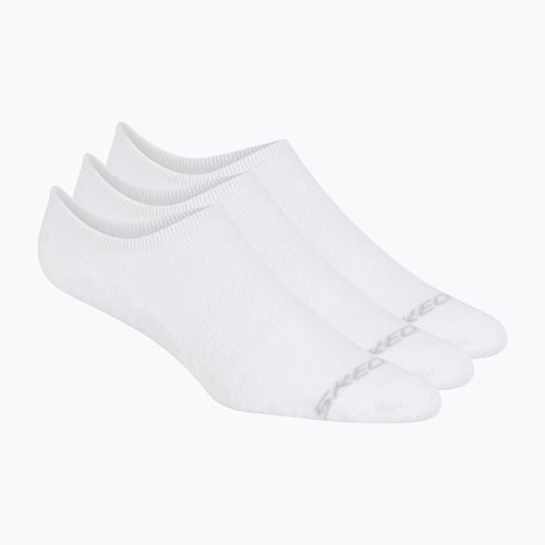 Pánske ponožky SKECHERS Non Terry No Show 3 páry white traditional