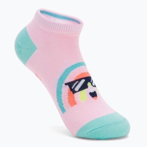 Detské ponožky SKECHERS Non Terry Low Cut 6 párov coral