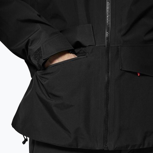 Pánska bunda do dažďa Salewa Puez GTX 2L EPE black out