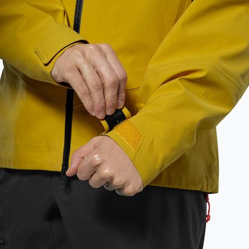 Pánska bunda do dažďa  Salewa Ortles GTX 3L EPE gold