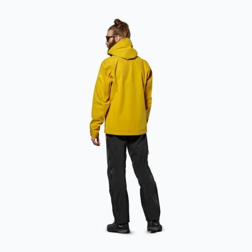 Pánska bunda do dažďa  Salewa Ortles GTX 3L EPE gold