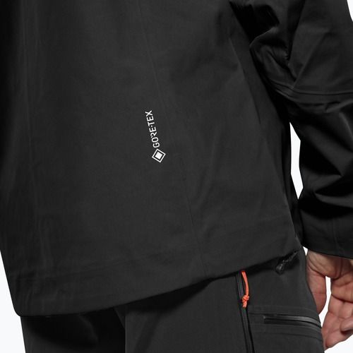 Pánska bunda do dažďa Salewa Ortles GTX 3L EPE black out