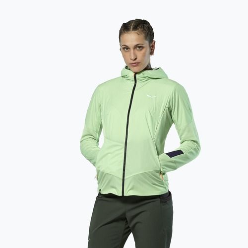 Dámska vetrovka Salewa Pedroc Polarlite Wind Hood pastel green