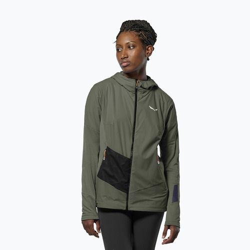 Dámska vetrovka Salewa Pedroc Polarlite Wind Hood faded green
