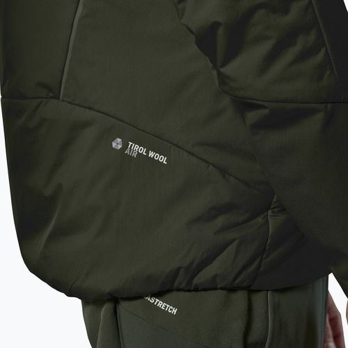 Pánska hybridná bunda Salewa Pedroc Tirol Wool Air Hybrid dark olive