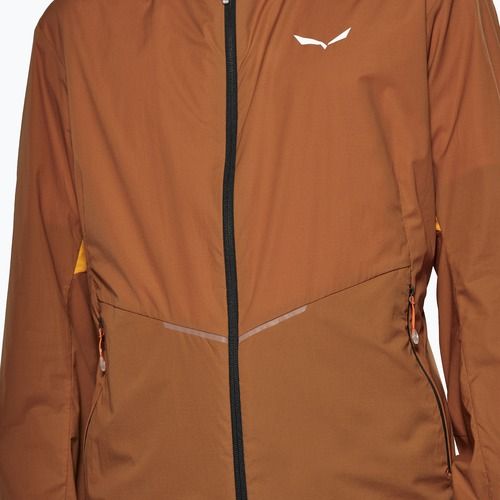 Pánska vetrovka Salewa Pedroc Wind Hood bombay brown