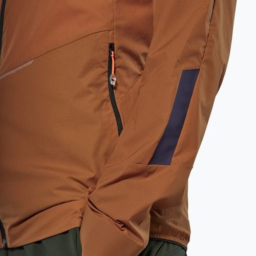 Pánska vetrovka Salewa Pedroc Wind Hood bombay brown