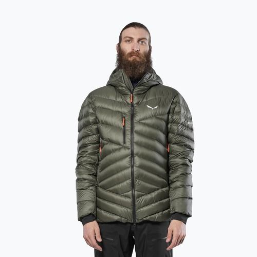 Pánska zateplená bunda Salewa Ortles Med 3 Rds Dwn faded green