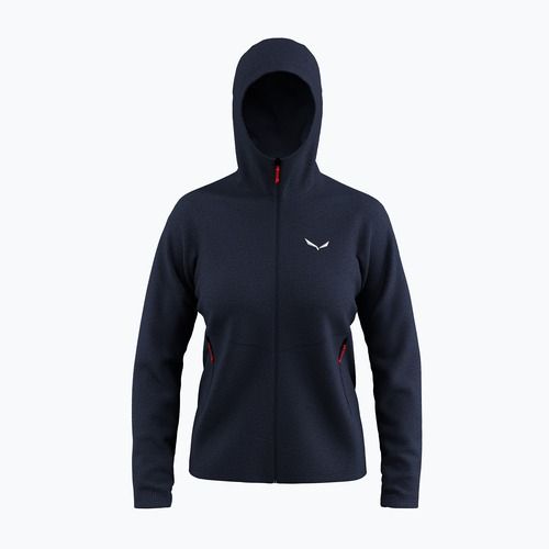 Pánska trekingová mikina Salewa Puez Rocca Polarlite Hood navy blazer