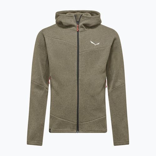 Pánska turistická mikina Salewa Puez Rocca Polarlite Hood quicksand