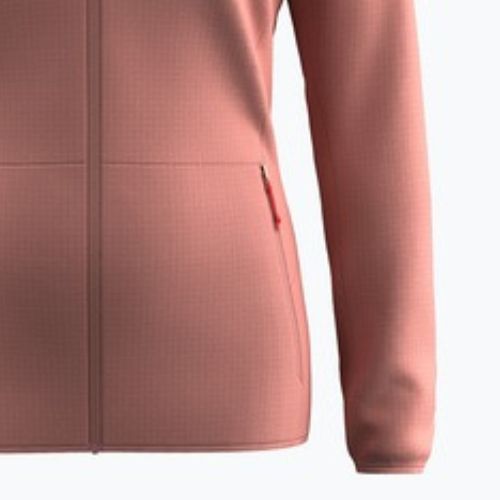 Dámska trekingová mikina Salewa Puez Cammio PL desert pink