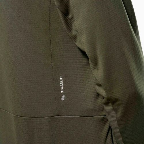 Pánska trekingová mikina Salewa Puez Cammio PL dark olive