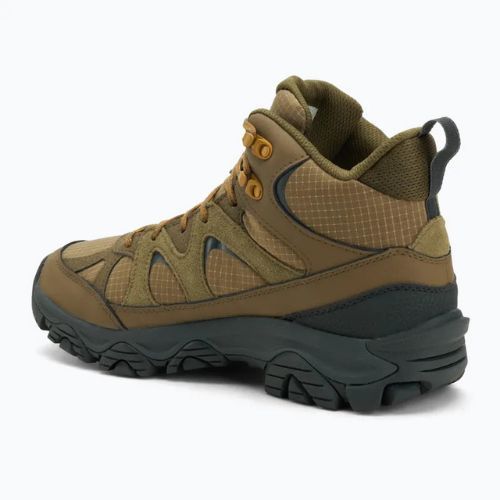 Pánske turistické topánky Merrell Thermo Snow Grip Mid Wp drab