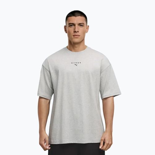 Pánska tréningová tričko PUMA x HYROX Lifestyle Tee šedá