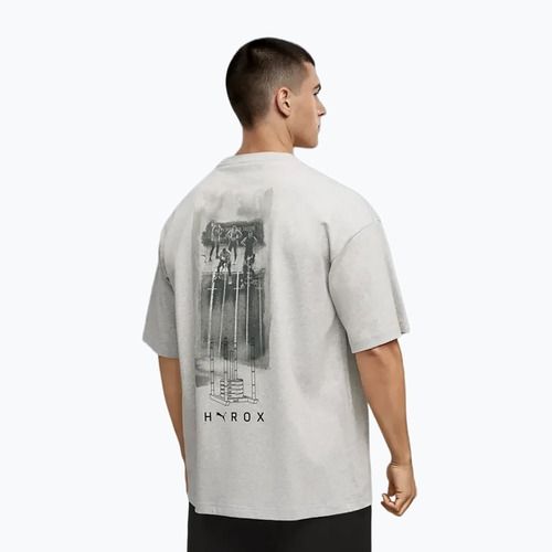 Pánska tréningová tričko PUMA x HYROX Lifestyle Tee šedá