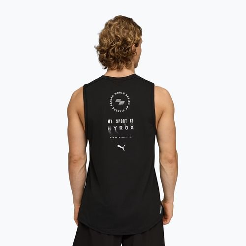 Pánske tréningové tričko  PUMA Hyrox Dryelite Training Tank black