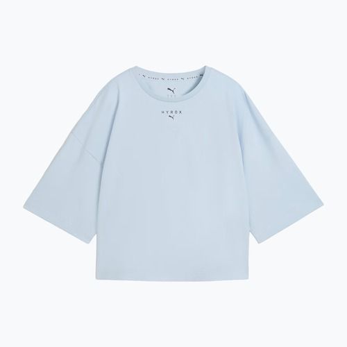 Dámske tréningové tričko PUMA x HYROX Cropped Lifestyle Tee šedé