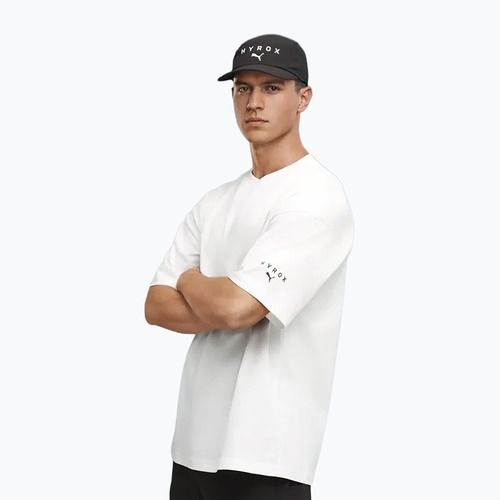 Pánske tréningové tričko PUMA Hyrox City Lifestyle Tee white