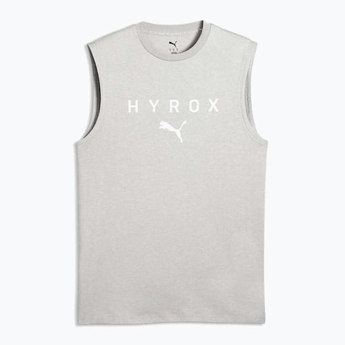 Pánske tréningové tričko PUMA Hyrox Cutoff Tank gray