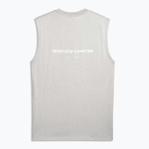 Pánske tréningové tričko PUMA Hyrox Cutoff Tank gray