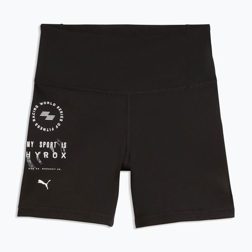 Dámske tréningové šortky PUMA x HYROX Tad Essential Tight čierne