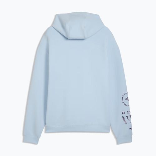 Pánska tréningová mikina PUMA Hyrox Cloudspun Hoodie 68 gray