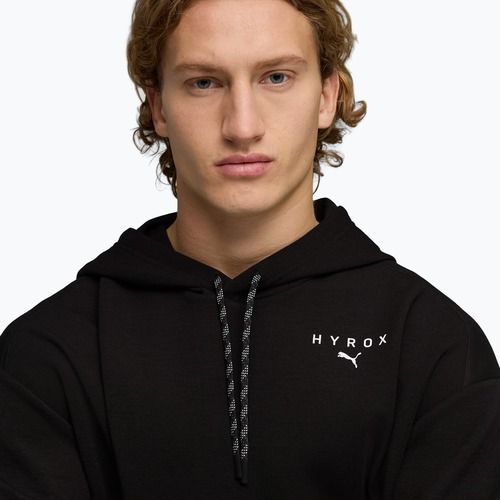 Pánska tréningová mikina PUMA Hyrox Cloudspun Hoodie black