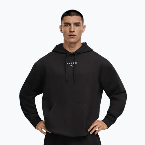 Pánska tréningová mikina PUMA x HYROX Heavyweight Hoodie čierna