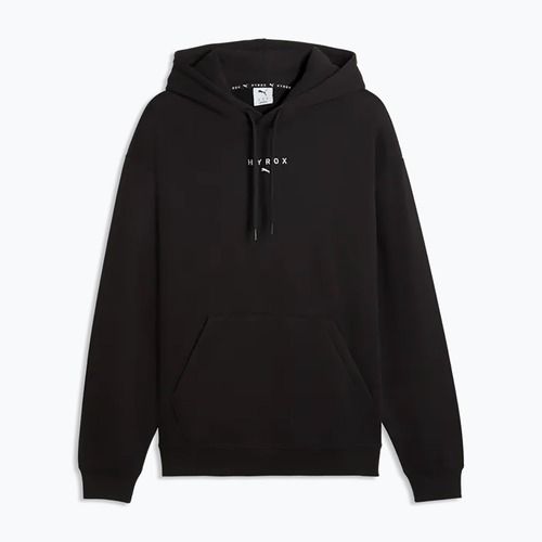 Pánska tréningová mikina PUMA x HYROX Heavyweight Hoodie čierna