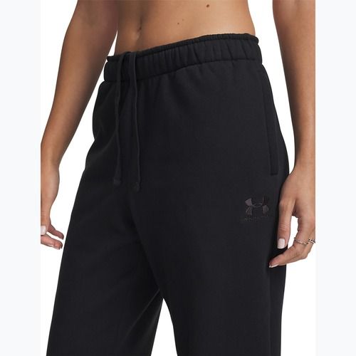 Dámske tréningové nohavice Under Armour Icon Vida Fleece Jogger black/black