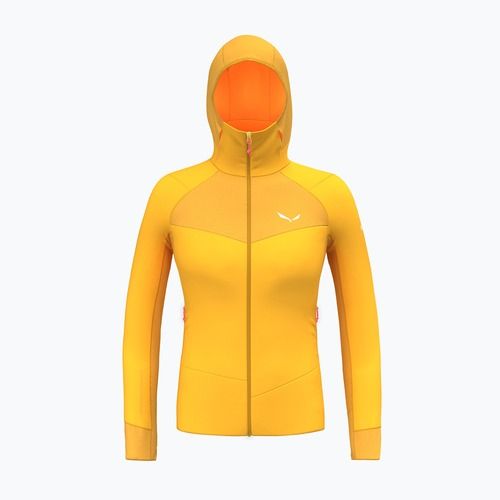 Dámska trekkingová mikina Salewa Agner PL Hooded gold