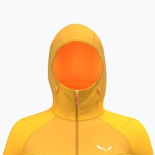 Dámska trekkingová mikina Salewa Agner PL Hooded gold