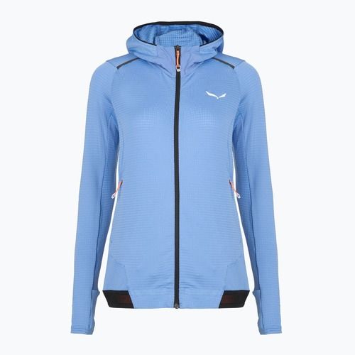 Dámska trekingová mikina Salewa Pedroc PL Hooded morning blue